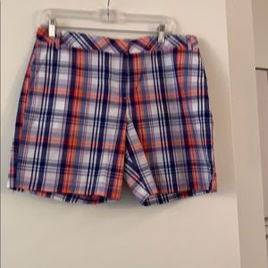 Izod size 12 Madras shorts